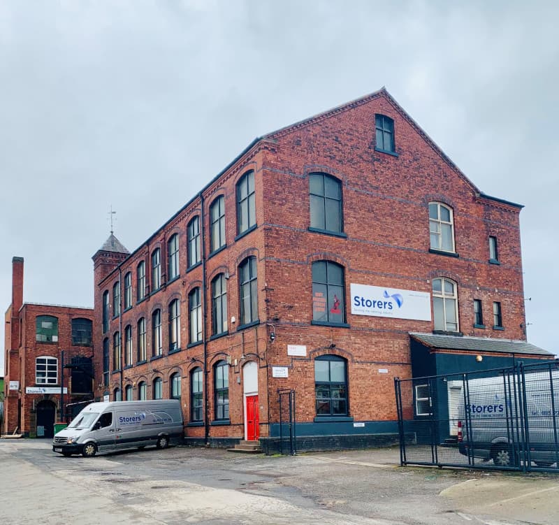 Storers factory in Arnold, Nottingham